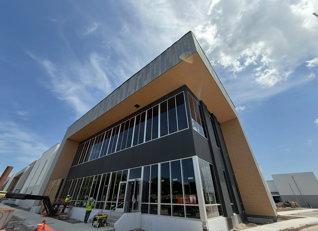Commercial construction project completed by Bates Construction Services